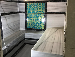 Cami Abdesthane Mermerleri