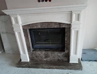 Şömine Çevresi Mermer Kaplama